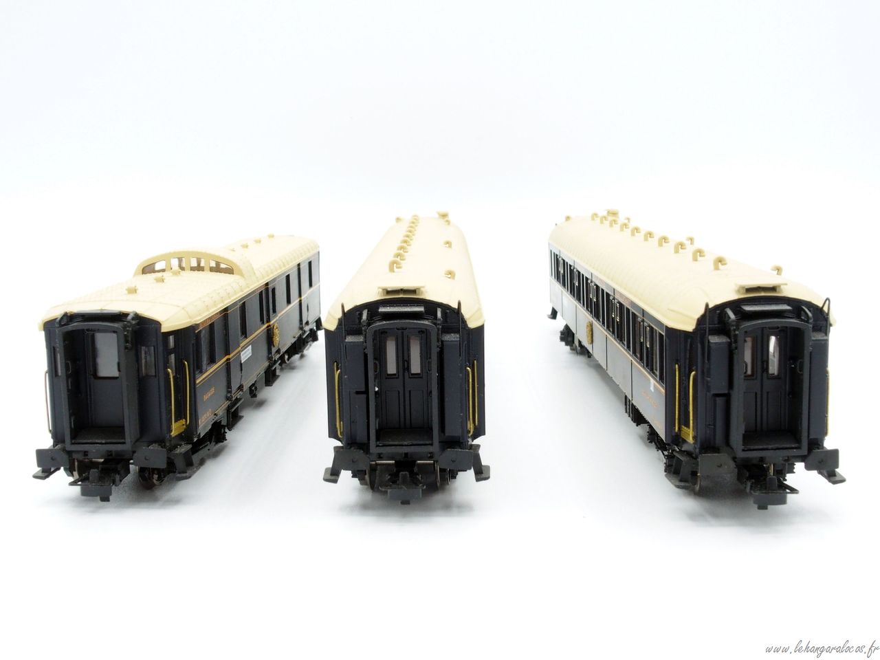2 Voitures CIWL COFFRET ORIENT EXPRESS RIVAROSSI HO ref HR4077 - Modélisme