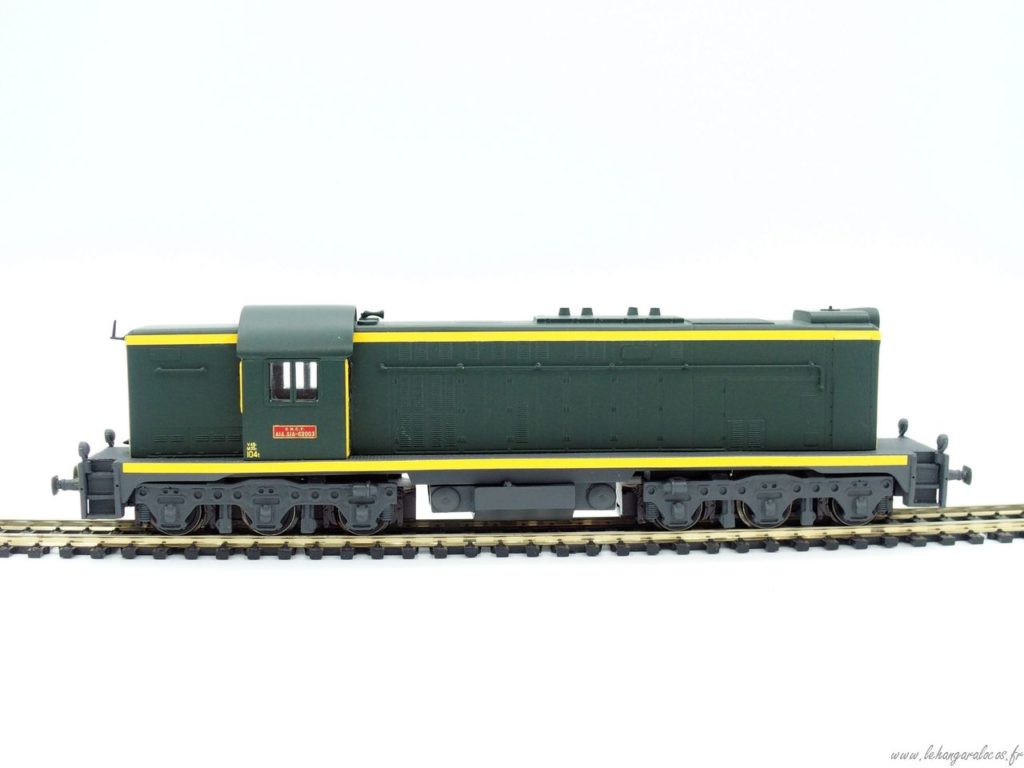 Locomotive Diesel Fleischmann 1386 – A1A A1A 68001 SNCF – Époque 4 – HO – Analogique