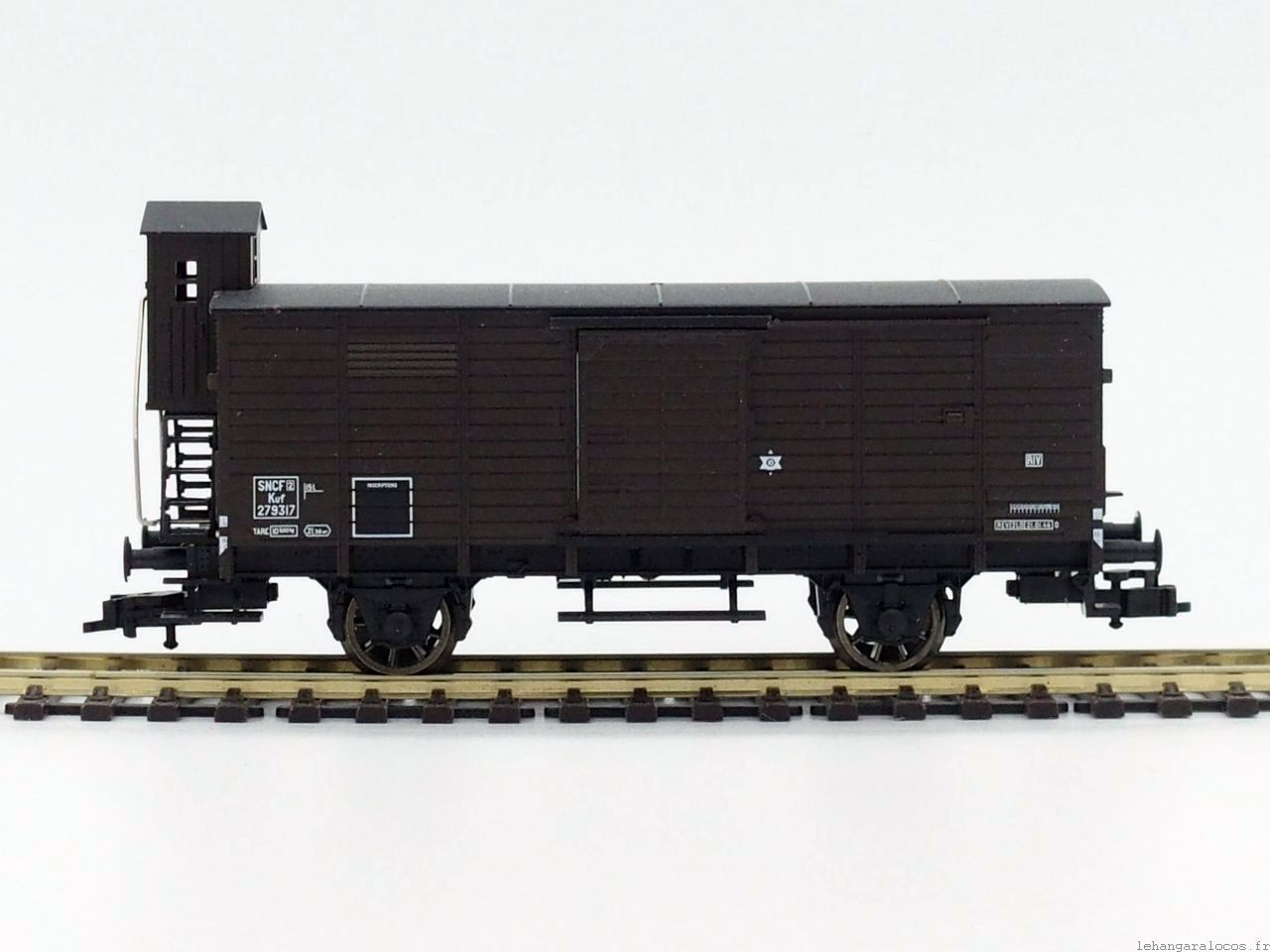 Wagon Couvert HO – Train Desherbeur VB – Modélisme Ferroviaire – Occasion