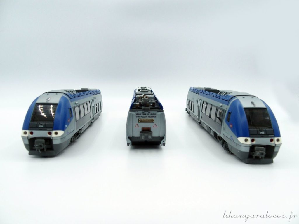 LS MODELS AGC électrique 3 Caisses X76500 Bleu/gris 10071 - Neuf Et RARE