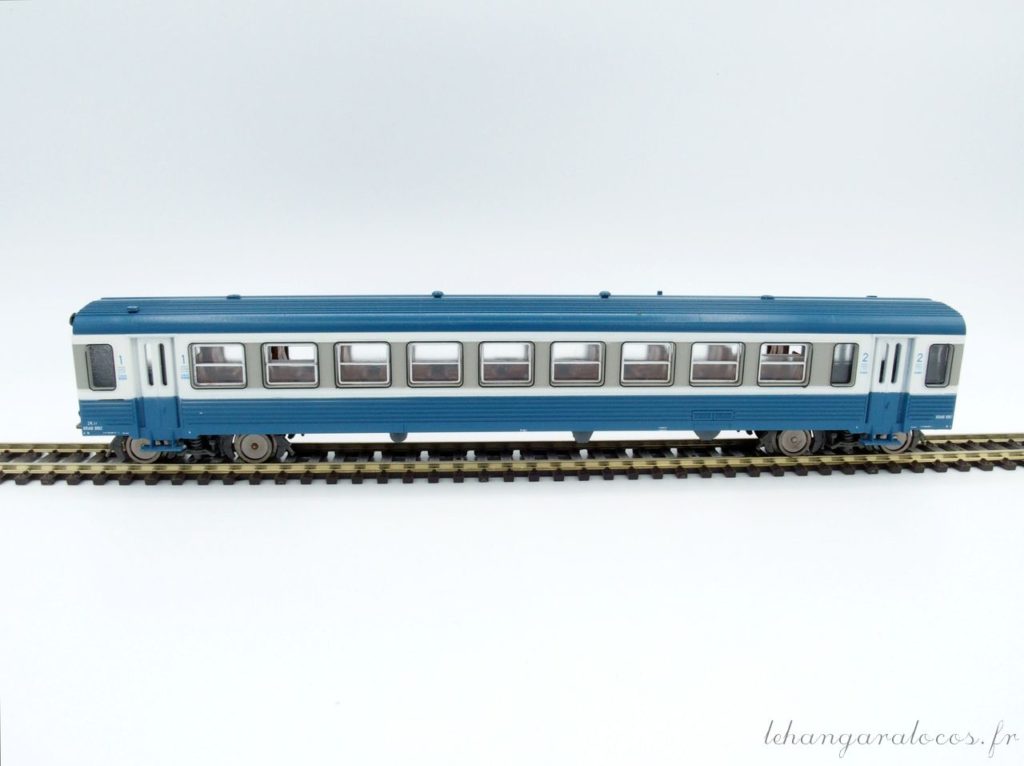 Ancien Autorail Jouef XBD 4670 + Remorque XRAB 8556 – Édition Personnalisée Nantes – Échelle HO 1:87 – Pièce De Collection