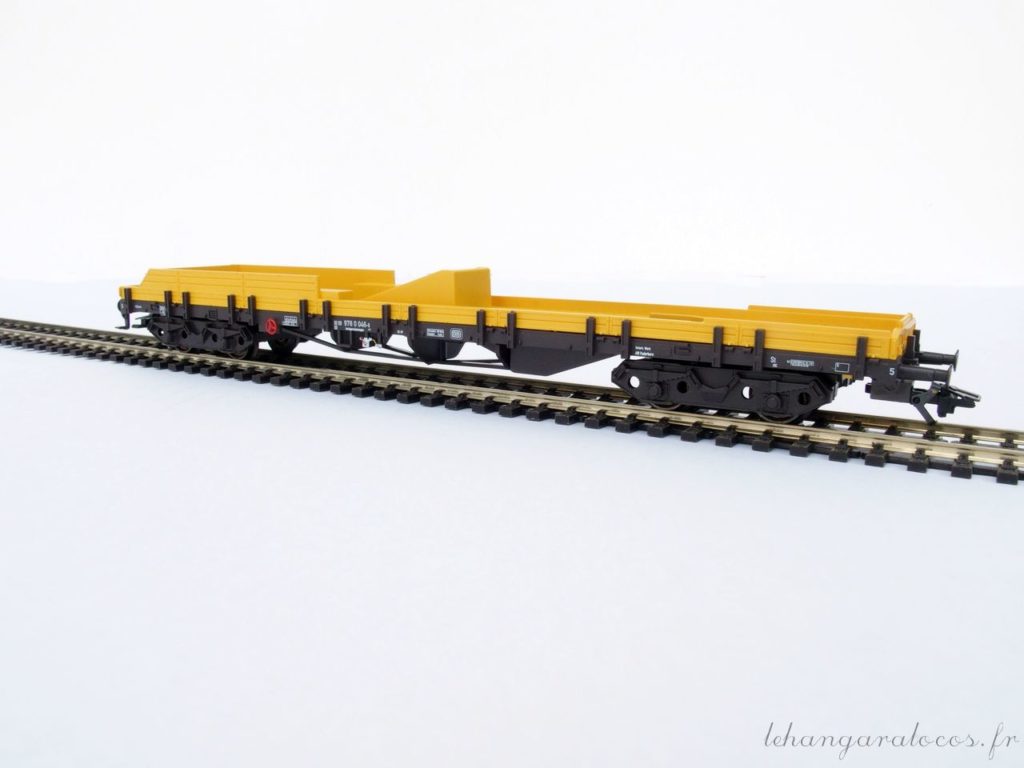 FLEISCHMANN 5597 - Kranwagen, vollständiges Set - wagon grue (Gebraucht