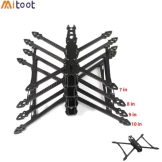 Châssis FPV en fibre de carbone 3K Mark4 V2 7 8 9 10 pouces TrueX pour kit de drone FPV Freestyle Longue Portée Course